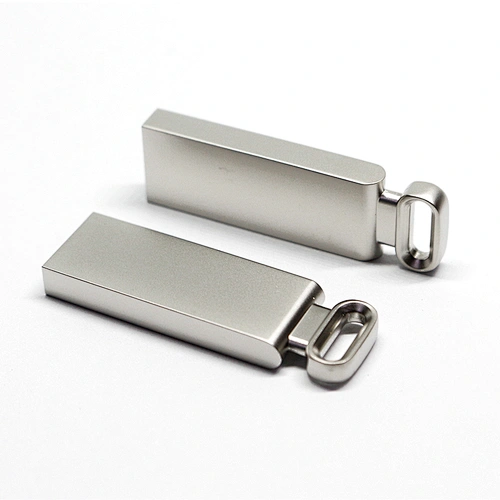 Silvery Metal Hanging USB 2.0 Pen Drive USB Flash Drive USB Flash Disk USB Drive USB Driver USB Stick with Your Logo