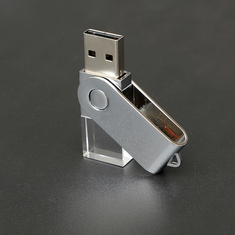 Customized USB Flash Drive Promotional Gift Pen Drive Crystal USB Disk Flash Drives USB Stick with 3D Logo