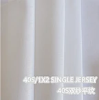 single jersey cotton knit fabric