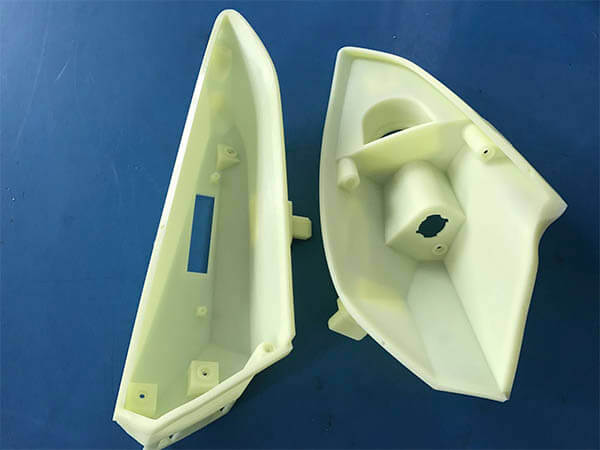 SLA 3D printed part