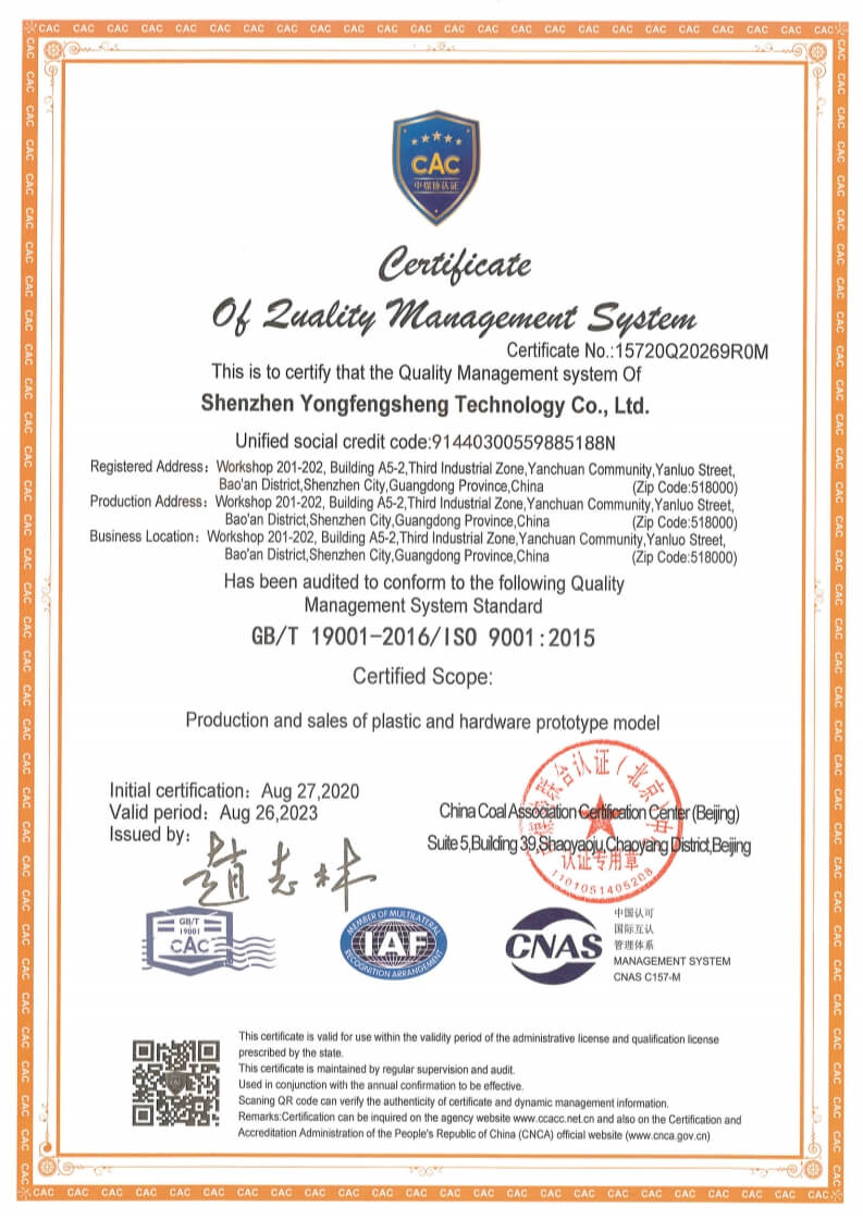 ISO 9001: 2015