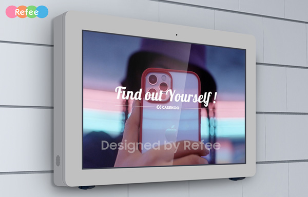 refee ultra high Brightness IP65 waterproof outdoor wall mounting display outdoor digital signage display advertising screen digital poster