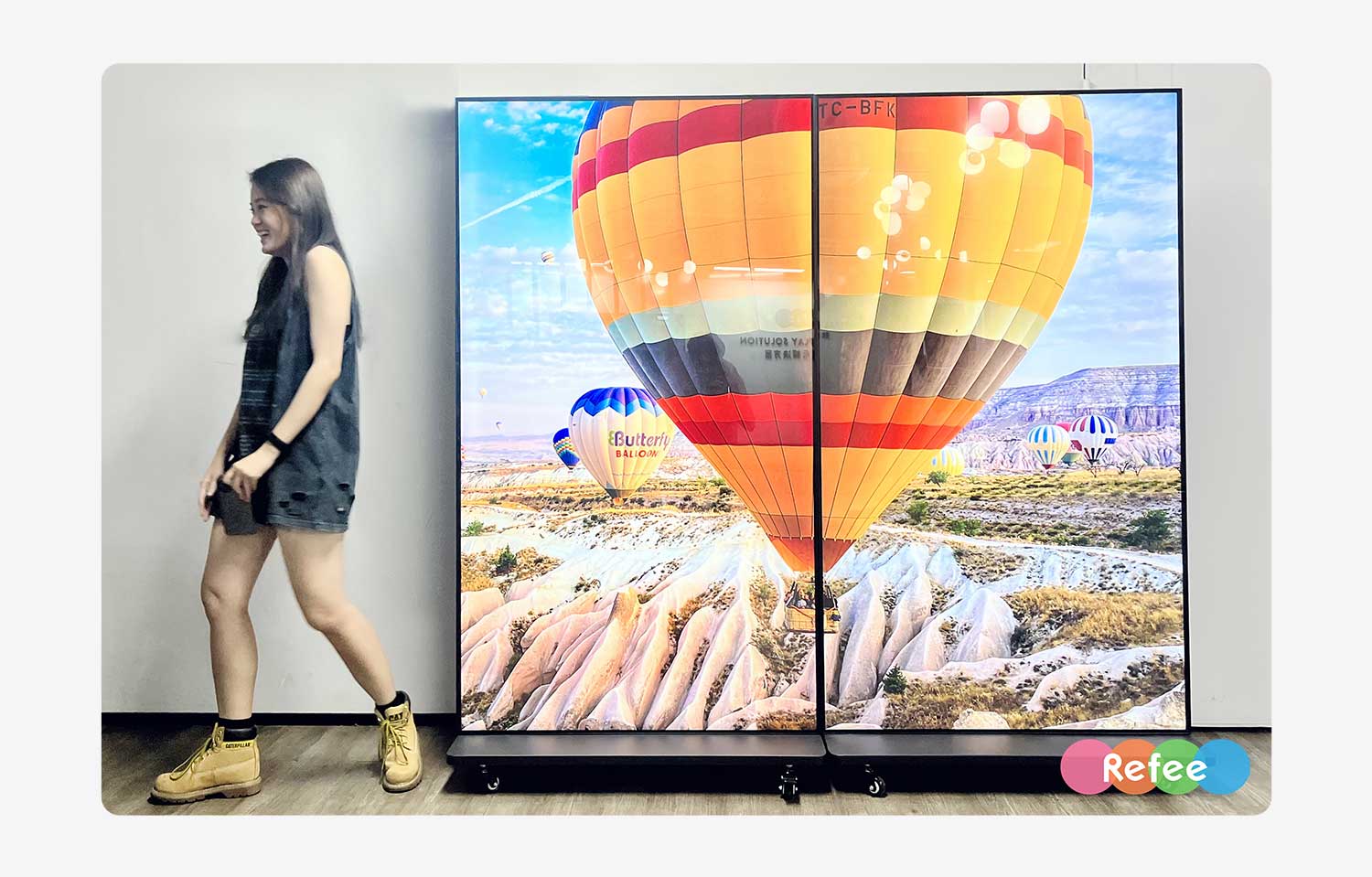 Outdoor Movable Battery Android Digital A Board