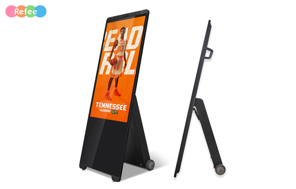 refee battery powered digital a board Android digital signage display screen digital poster