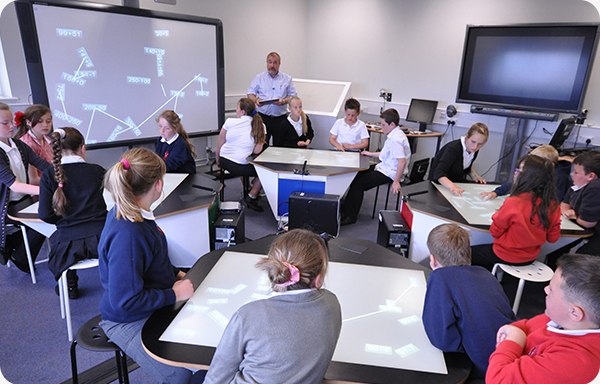 interactive touch table PCAP multi touch android & windows digital signage display screen