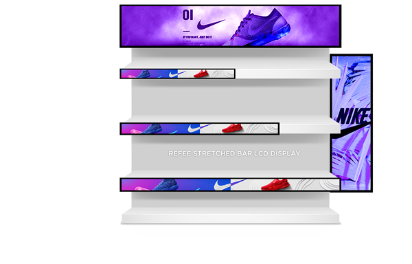 refee-digital-signage-smart-retail-shelf-edge-display-stretched-bar-display-ultra-wide-screen-lcd-display