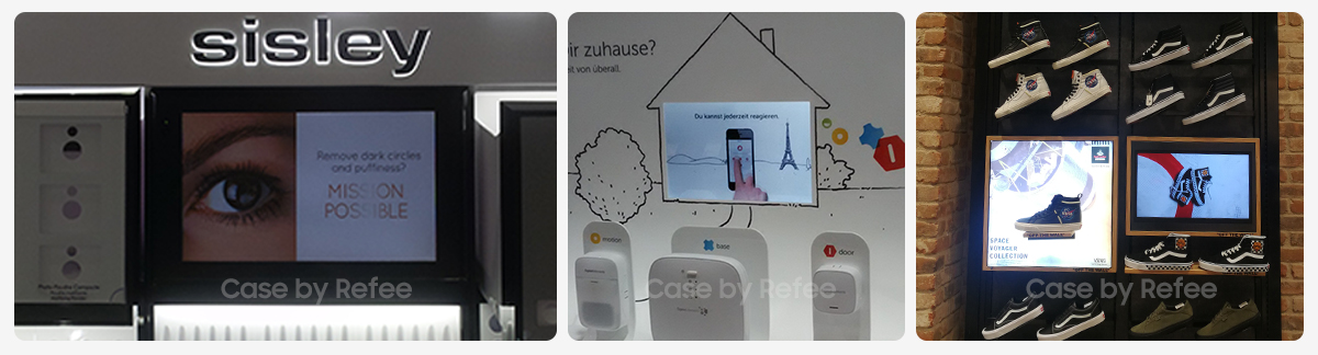 Embedded open frame android digital signage display screen digital poster