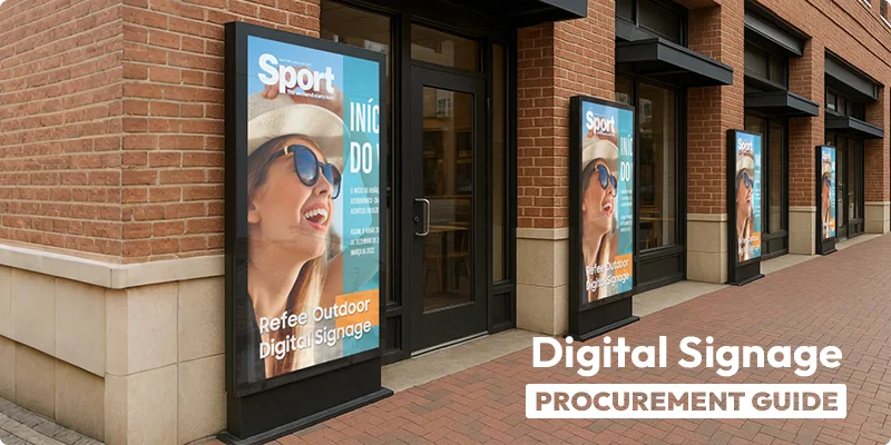 Refee Digital signage Procurement guide 2026