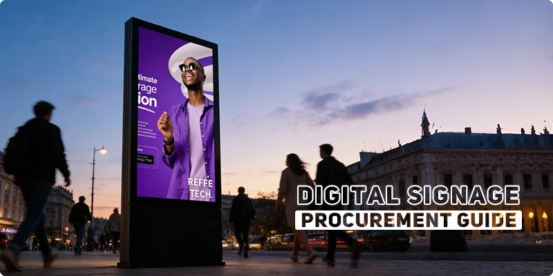 Refee Digital signage Procurement guide 2026