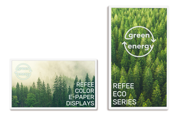 Refee-e-ink-color-epaper display-epd-battery-display