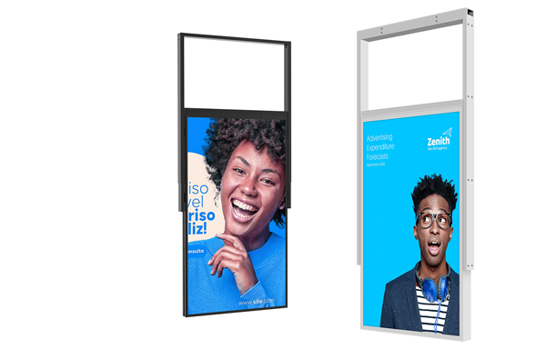 Refee Outdoor Portable Battery powered Digital poster Movable Digital A Board High Brightness Mini LED Display