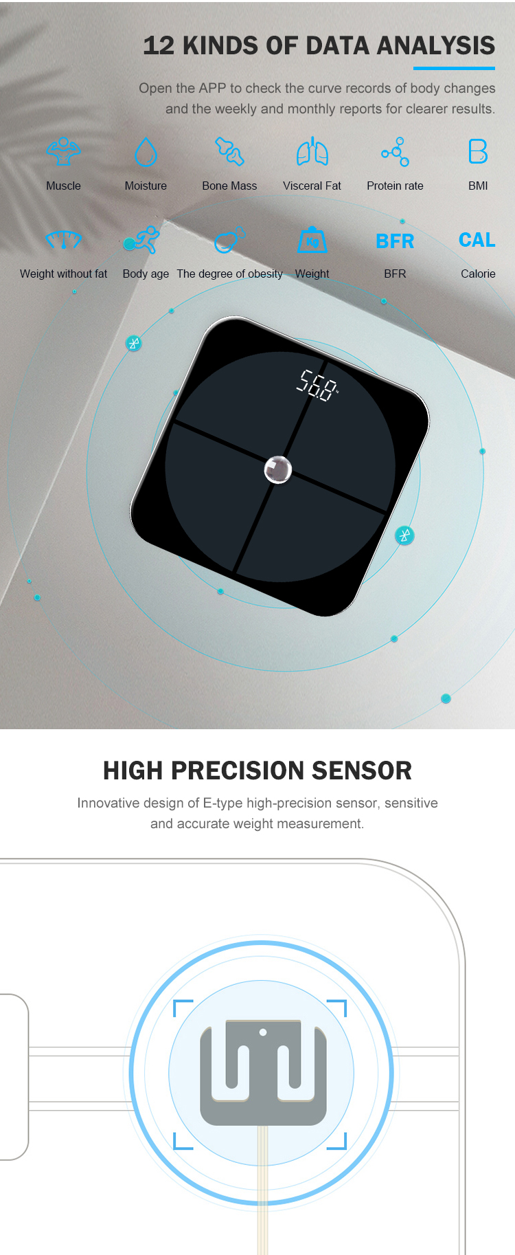 bathroom scale with body fat