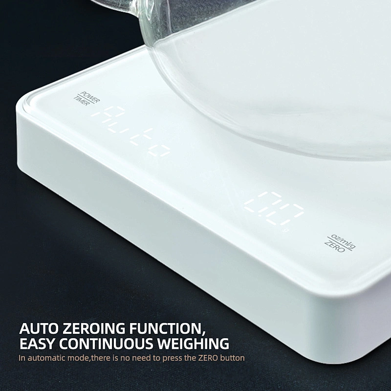 Glass Kitchen coffee weighing scale Cannyscale Supplier