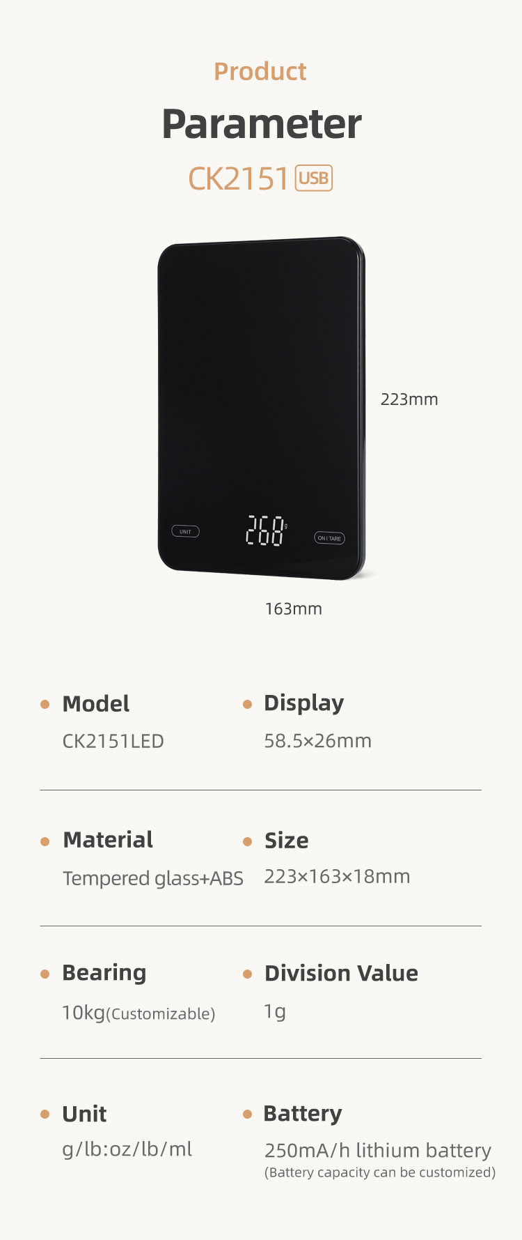 best kitchen scale for baking