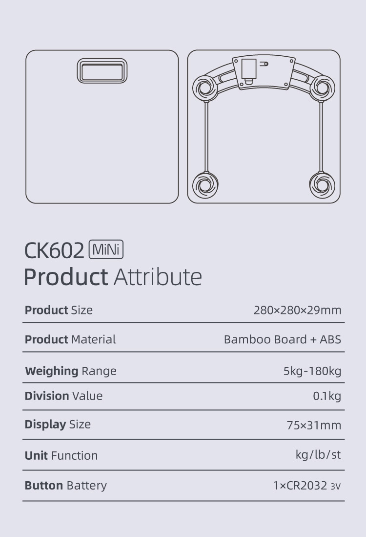 bamboo weighing scale 180kg