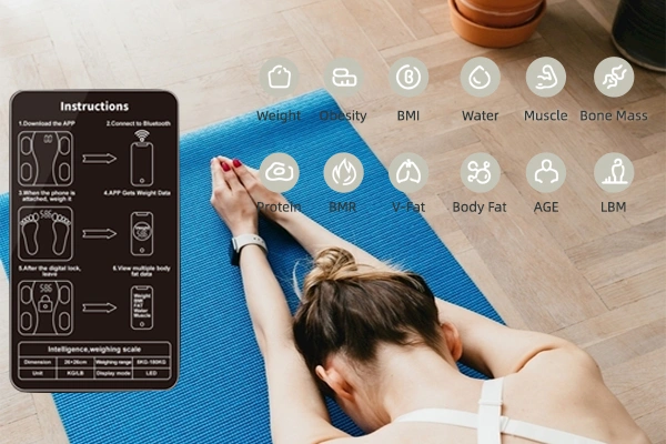 okok international,body composition smart scale