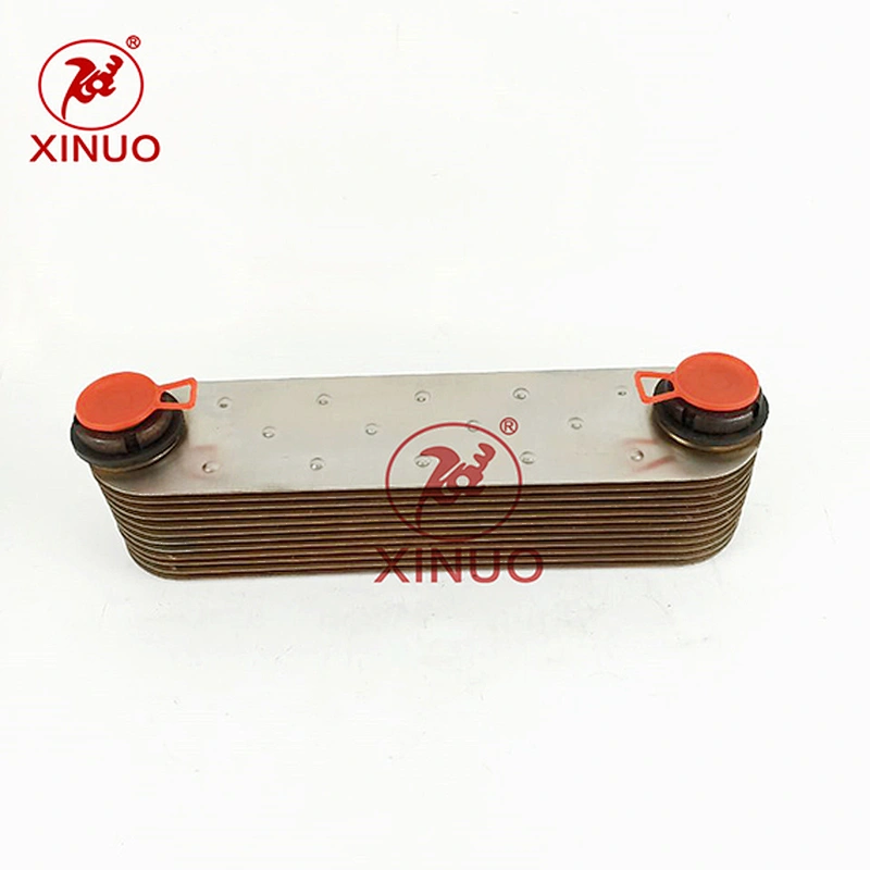 Engineering mechanical oil cooler