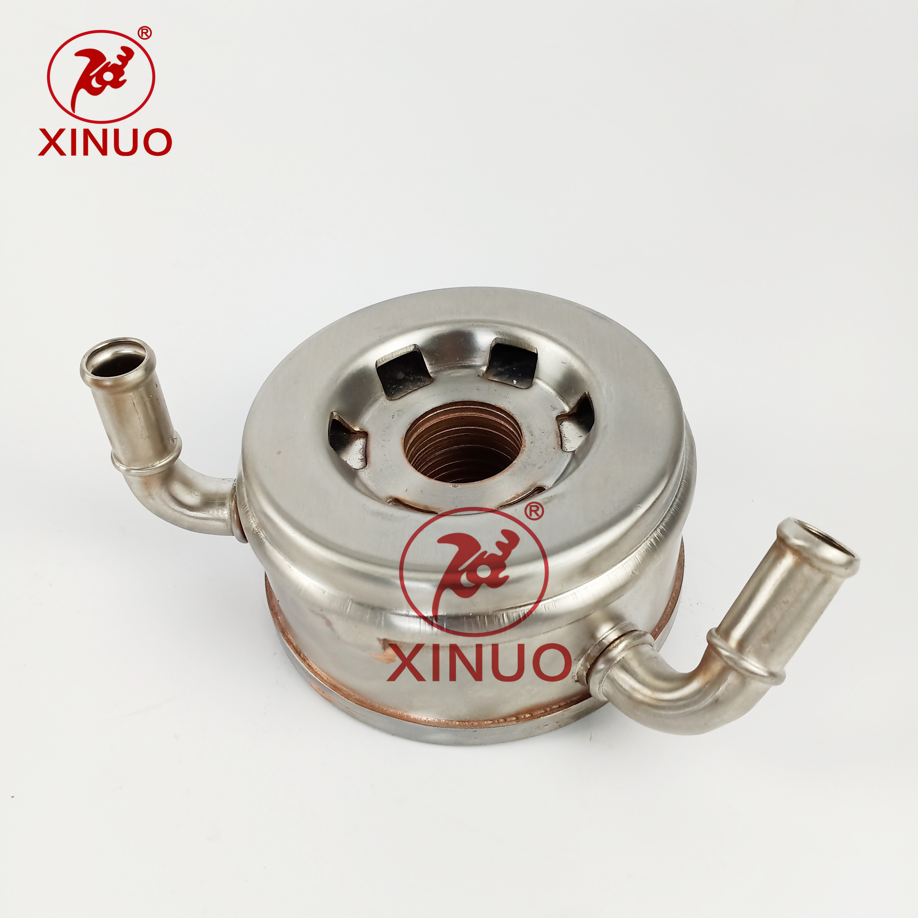 Engineering mechanical oil cooler
