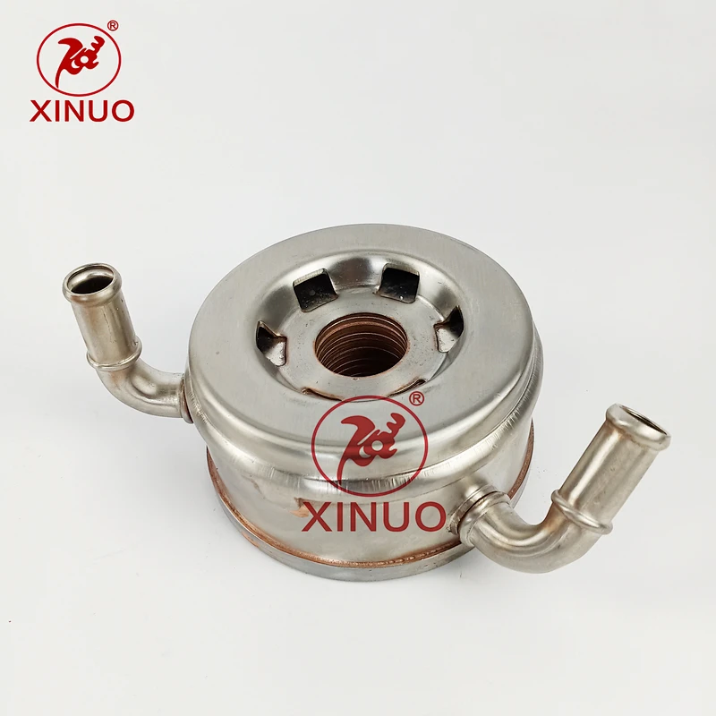 Engineering mechanical oil cooler