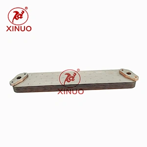 Engineering mechanical oil cooler