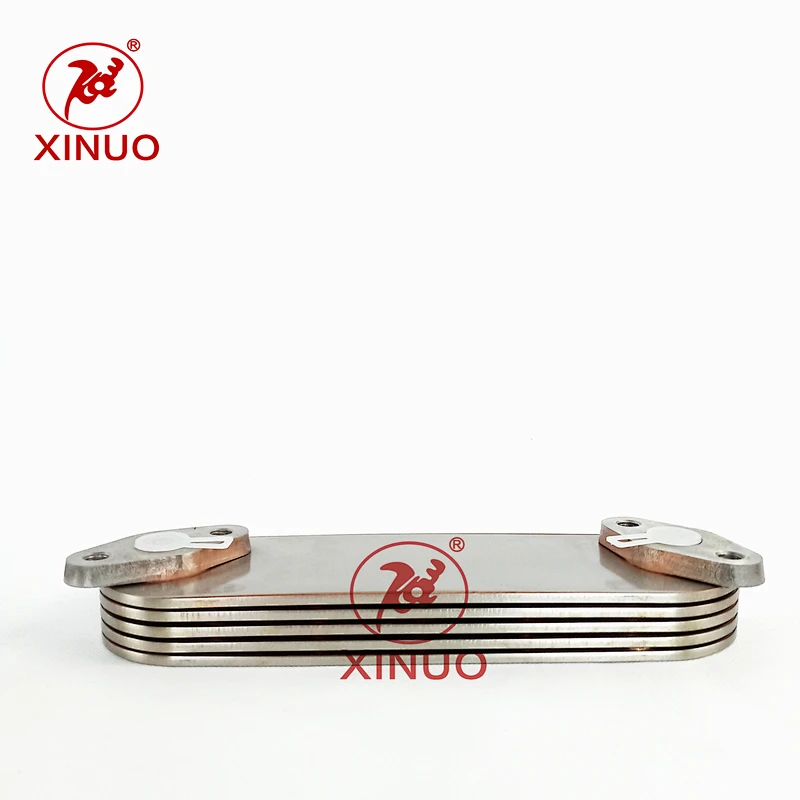 Engineering mechanical oil cooler