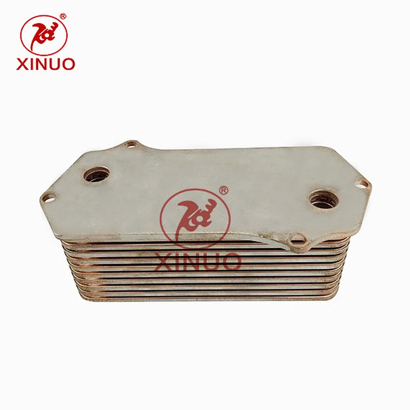 Engineering mechanical oil cooler