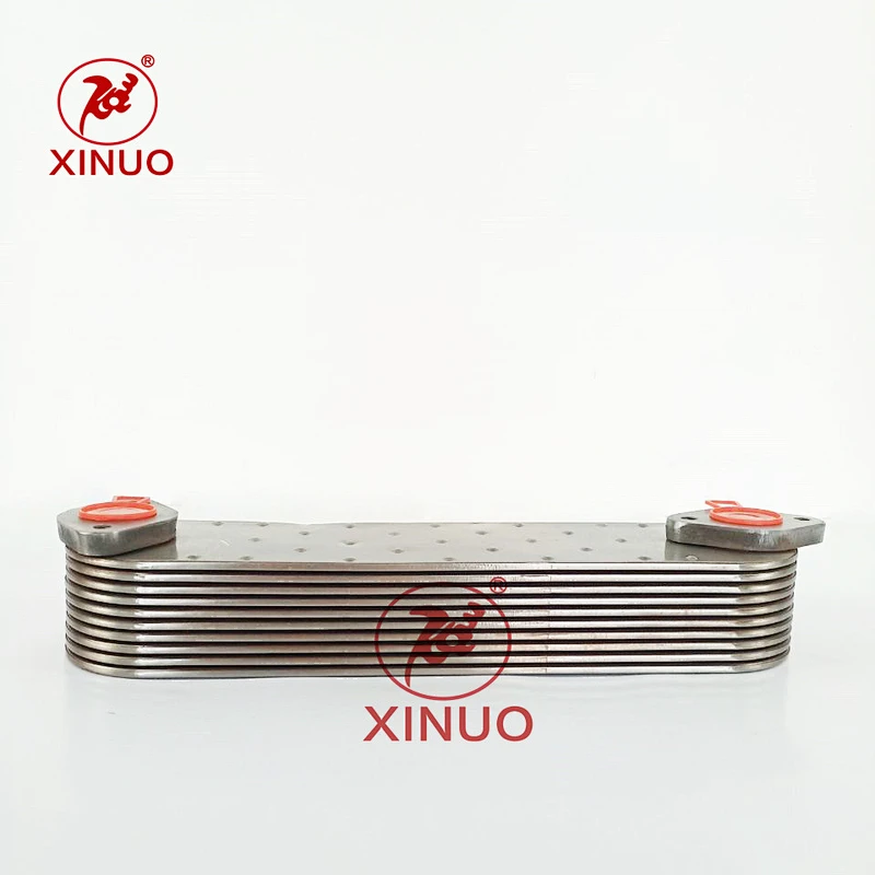 Engineering mechanical oil cooler
