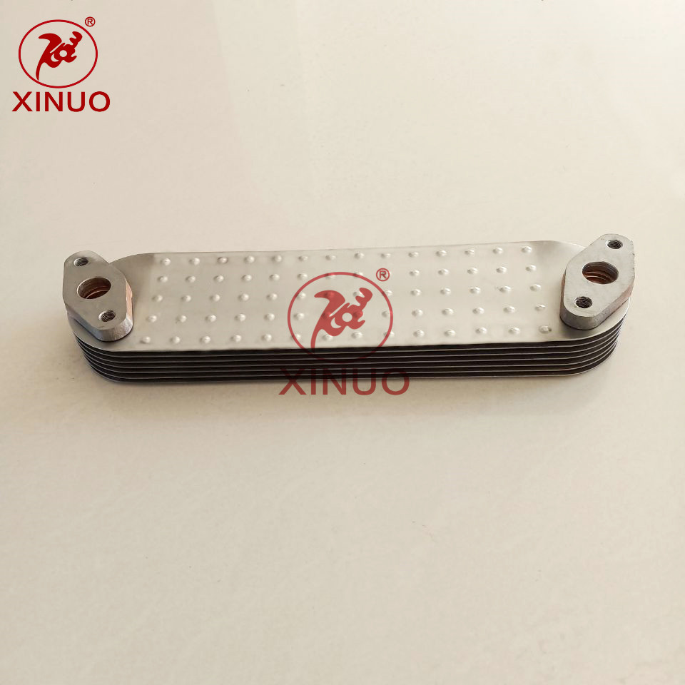 Engineering mechanical oil cooler