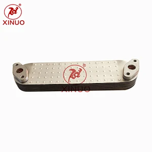 Engineering mechanical oil cooler