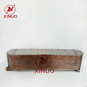 Engineering mechanical oil cooler