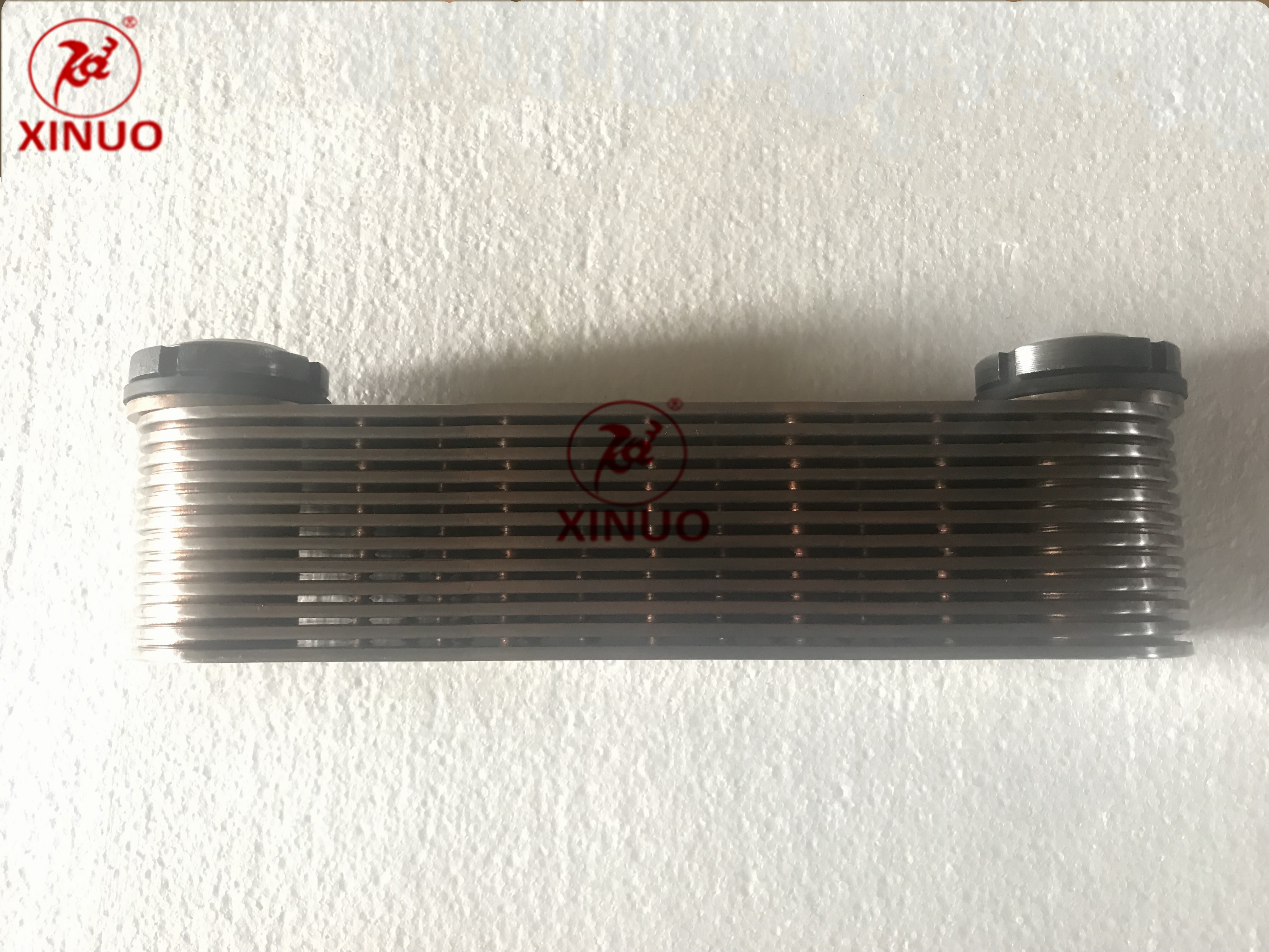 Engineering mechanical oil cooler