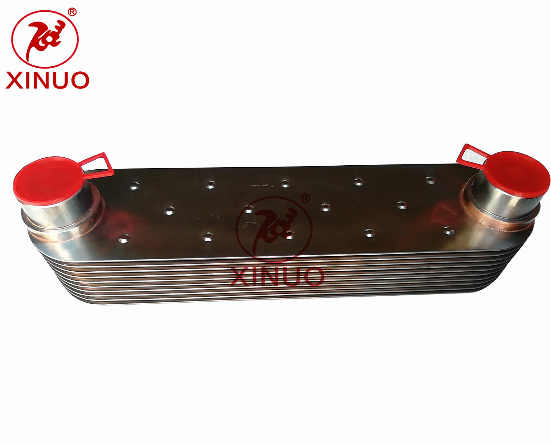Engineering mechanical oil cooler