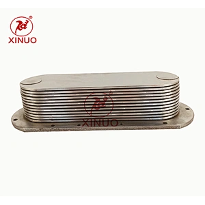 Engineering mechanical oil cooler