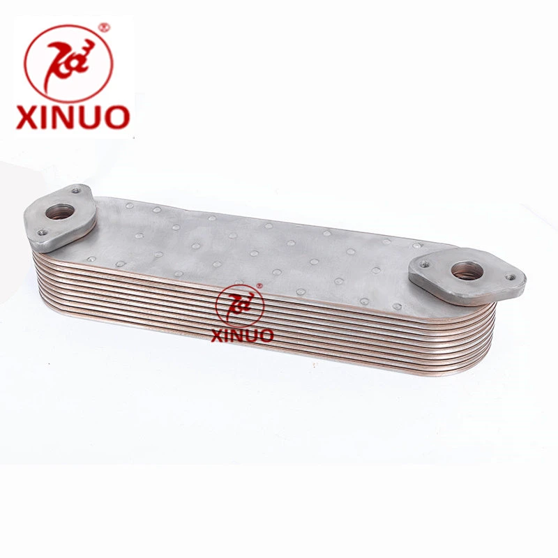 Engineering mechanical oil cooler