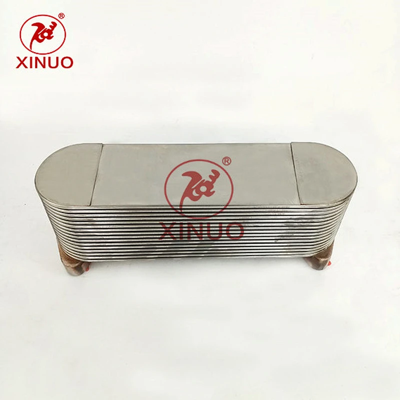 Engineering mechanical oil cooler