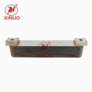 Engineering mechanical oil cooler