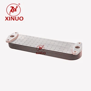 Engineering mechanical oil cooler
