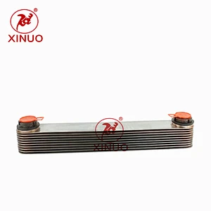 Engineering mechanical oil cooler