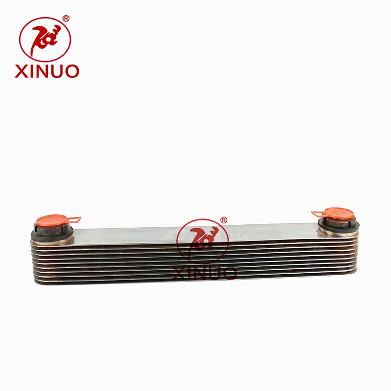 Engineering mechanical oil cooler