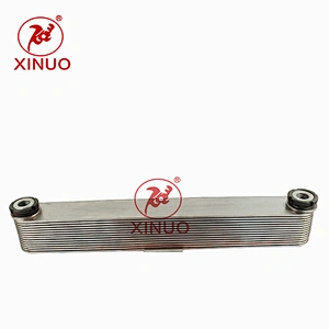 Engineering mechanical oil cooler