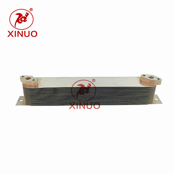 Engineering mechanical oil cooler