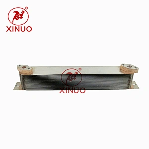 Engineering mechanical oil cooler