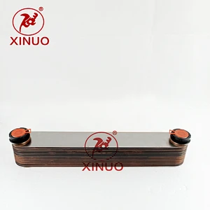 Engineering mechanical oil cooler