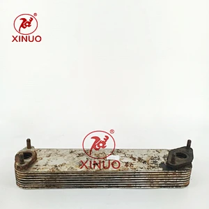 Engineering mechanical oil cooler