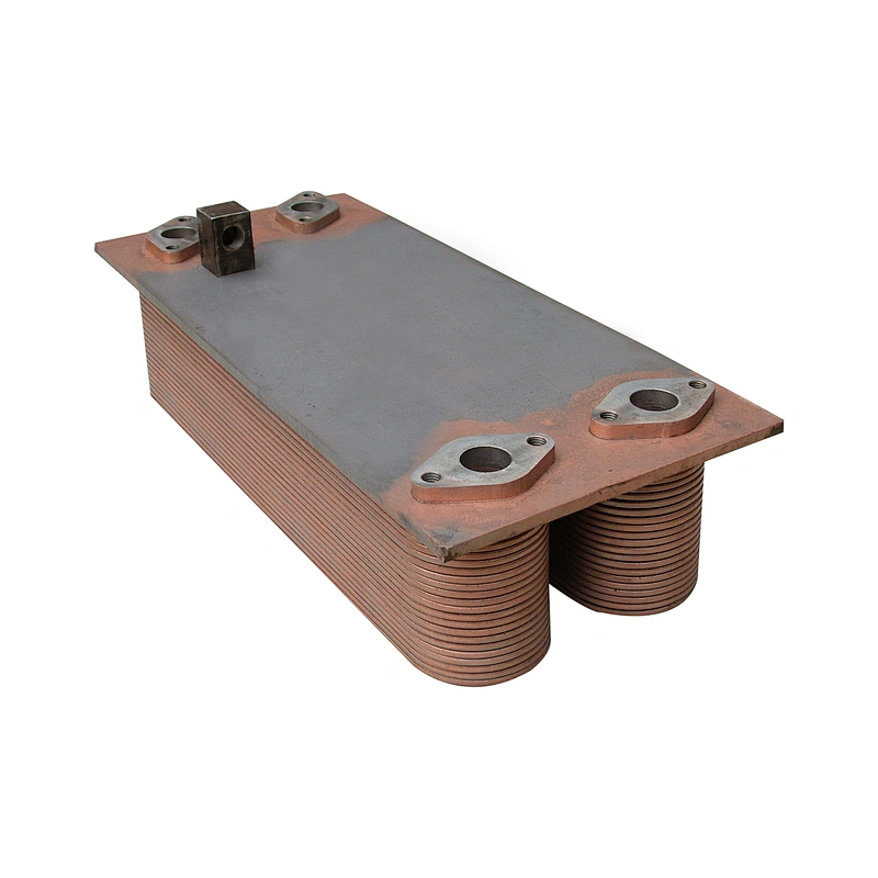 Engineering mechanical oil cooler
