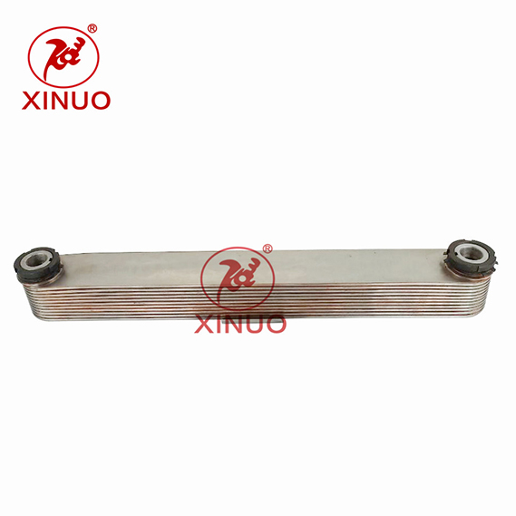 Engineering mechanical oil cooler