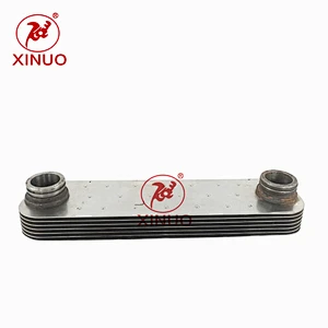 Engineering mechanical oil cooler