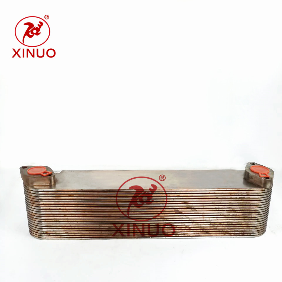 Engineering mechanical oil cooler