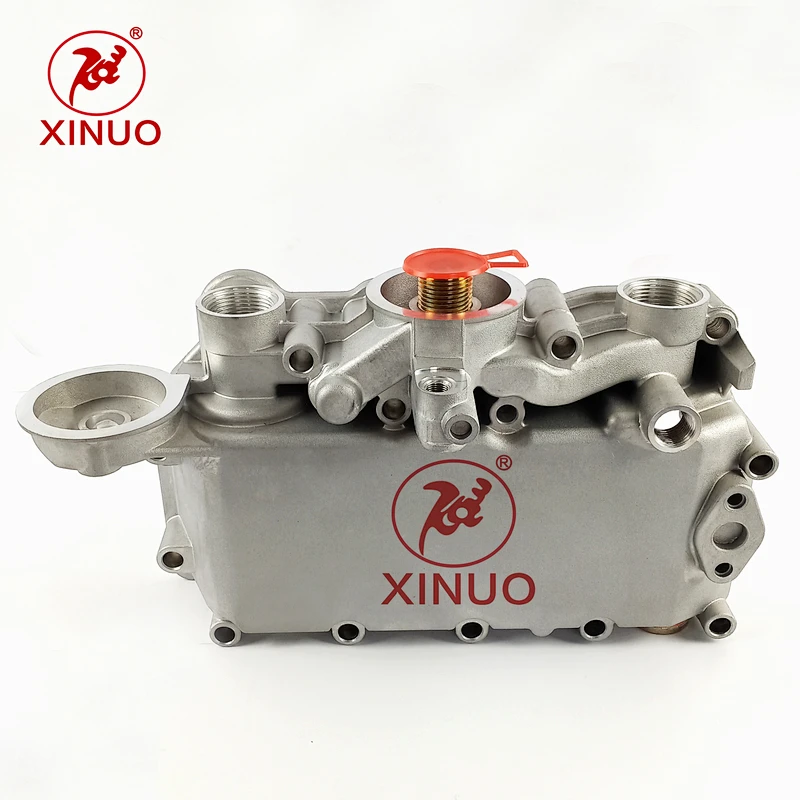 Engineering mechanical oil cooler