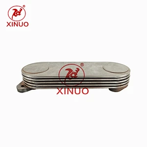 Engineering mechanical oil cooler